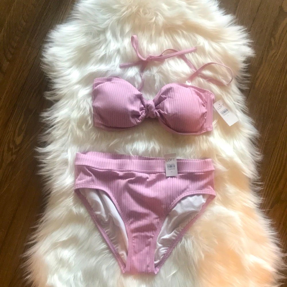 LOFT 2 Piece Swimsuit Size Medium
